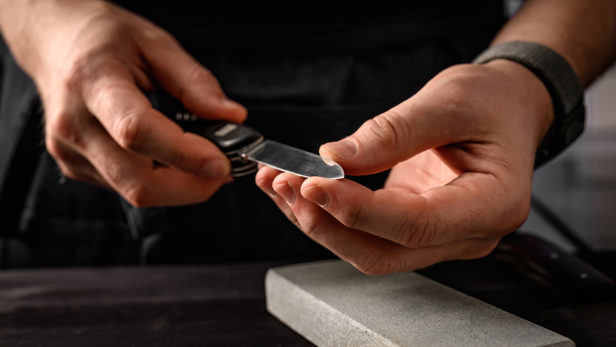 ナイフのメンテナンス